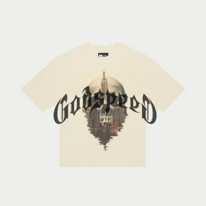 Godspeed Skyline Tee - BONE WASH