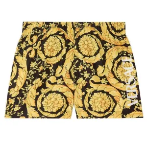 Gold Barocco Swimshorts