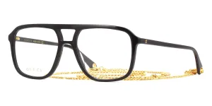 Gucci GG1078O 001 with Detachable Chain