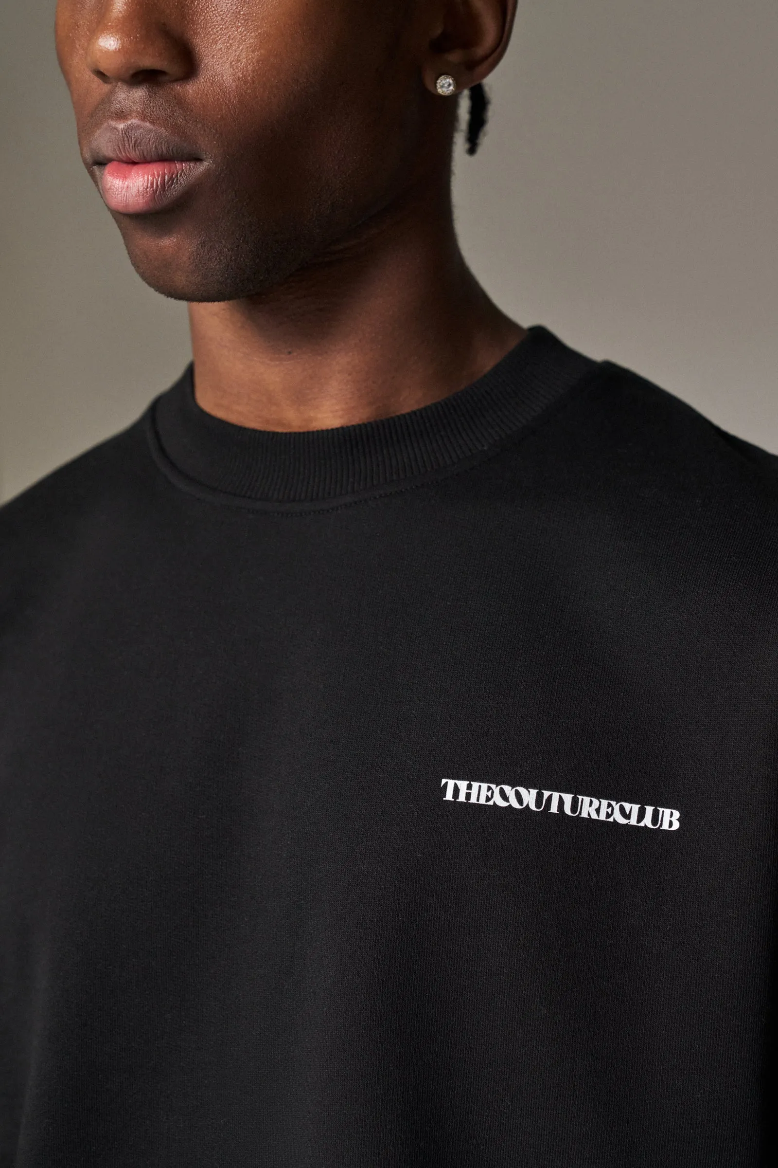 HEAVYWEIGHT COPYRIGHT T-SHIRT - BLACK