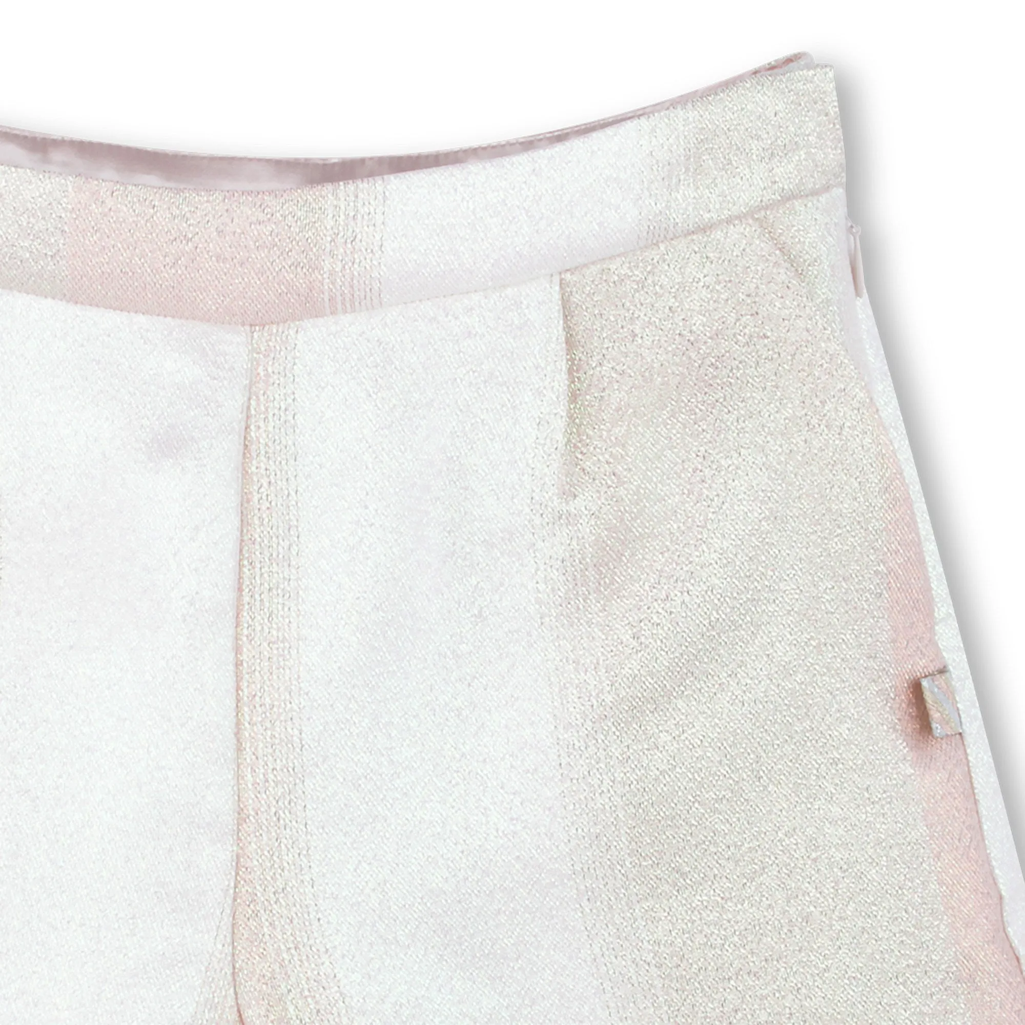 Ivory Faded-Effect Multicolored Shorts