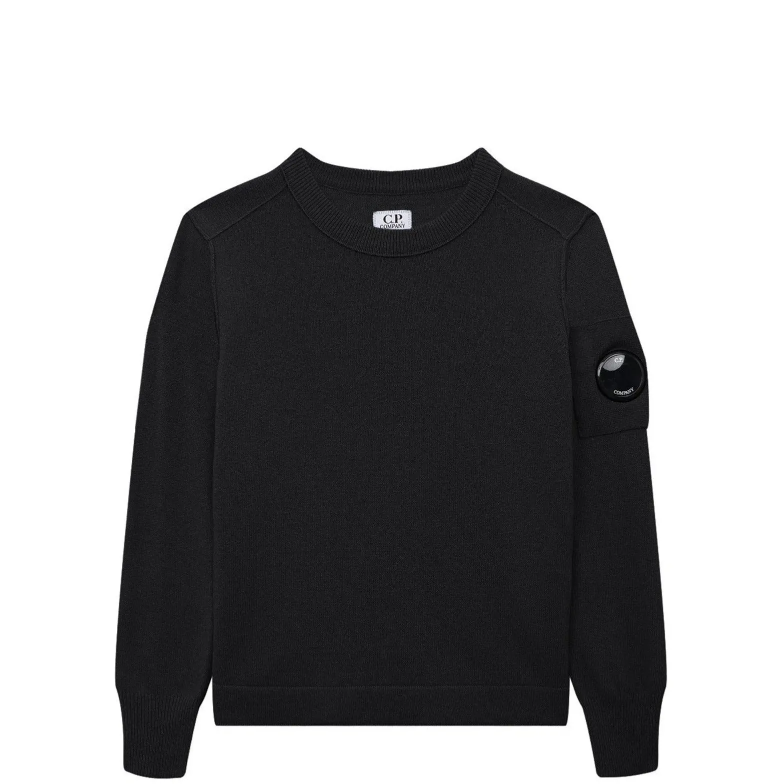 Kids CP Company Fine Knit Lens Sweatshirt