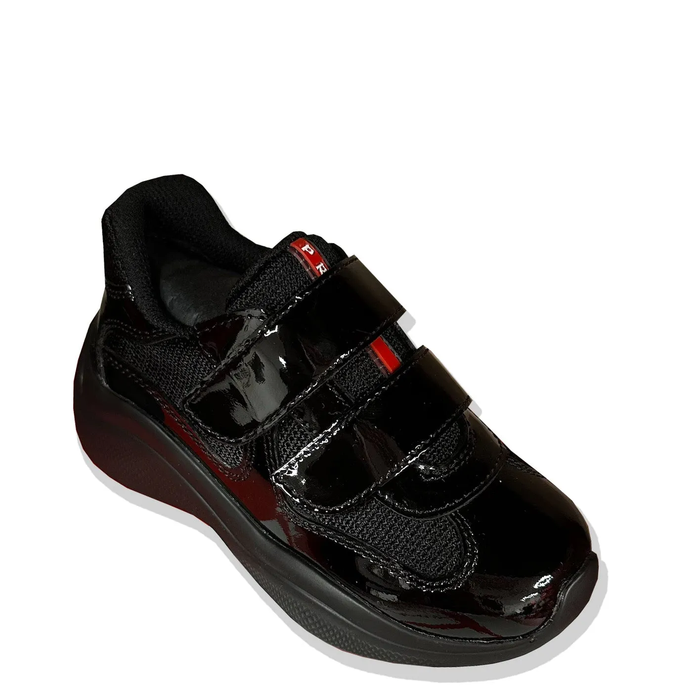 Kids Prada Patent Americas Cup