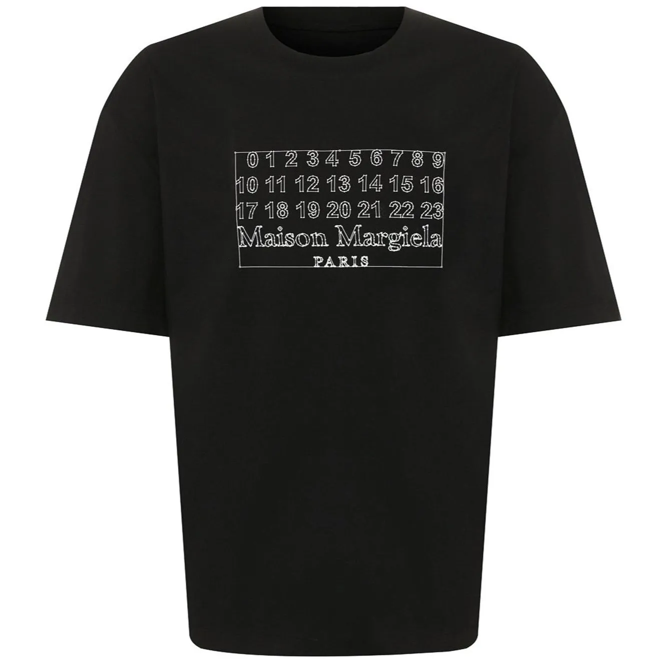 Maison Margiela Black Logo T-Shirt