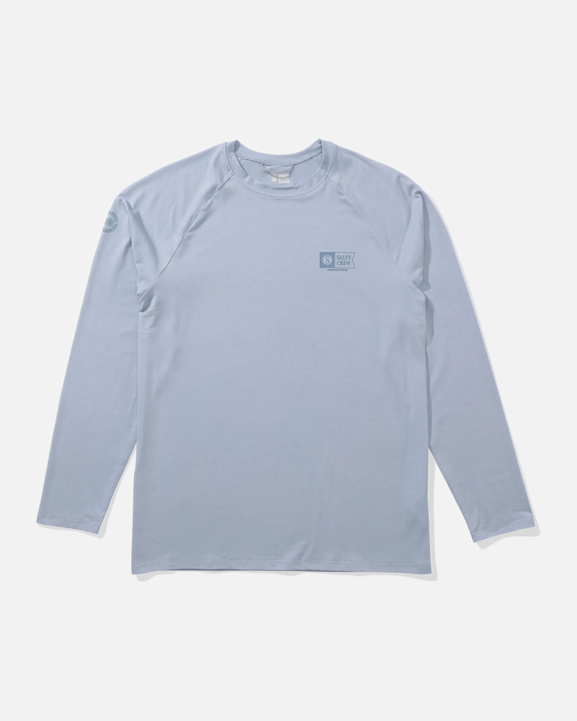 Mariner Ls Tech Tee - Blue Fog