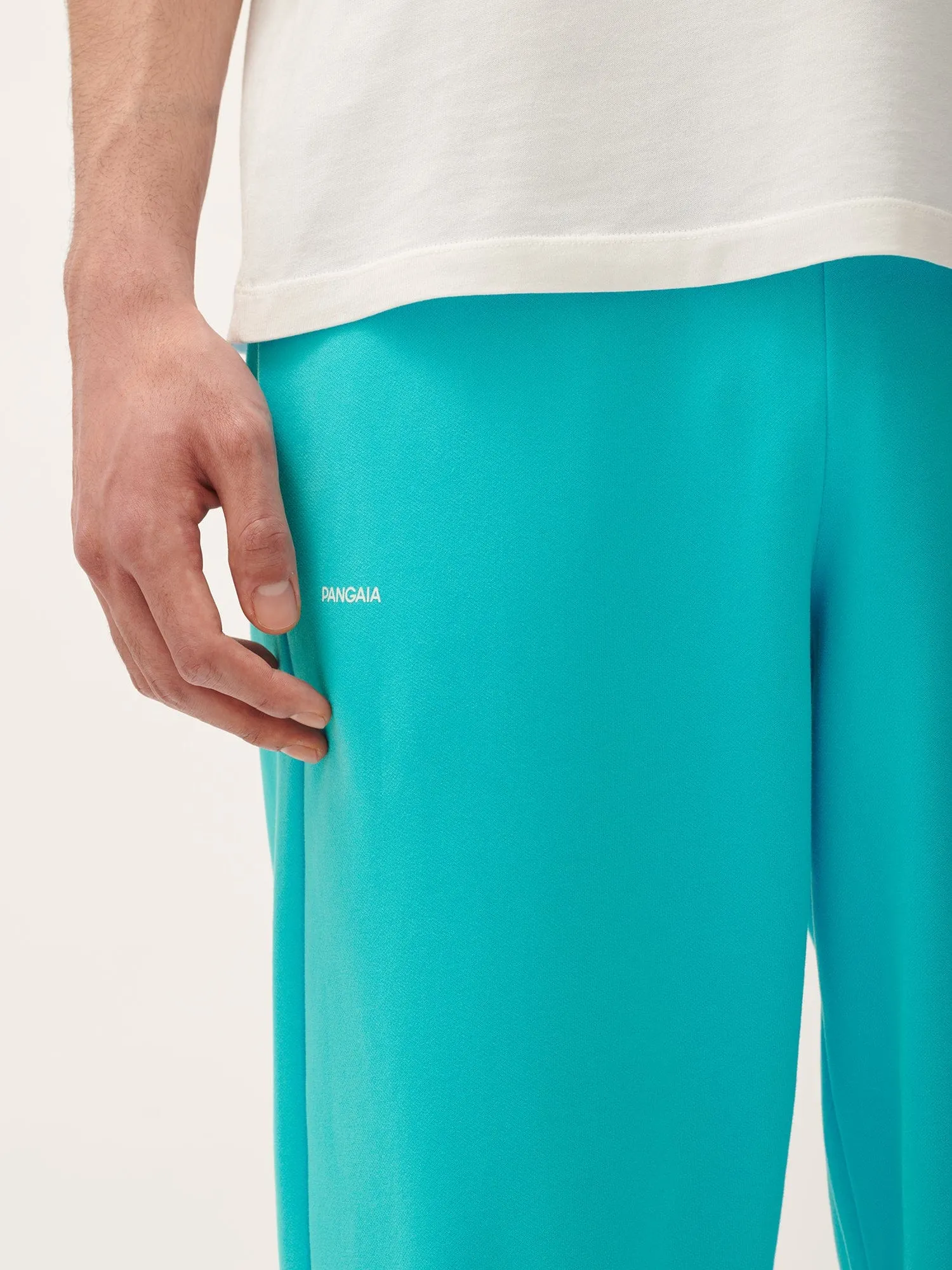 Mens 365 Midweight Track Pants—Ocean Turquoise