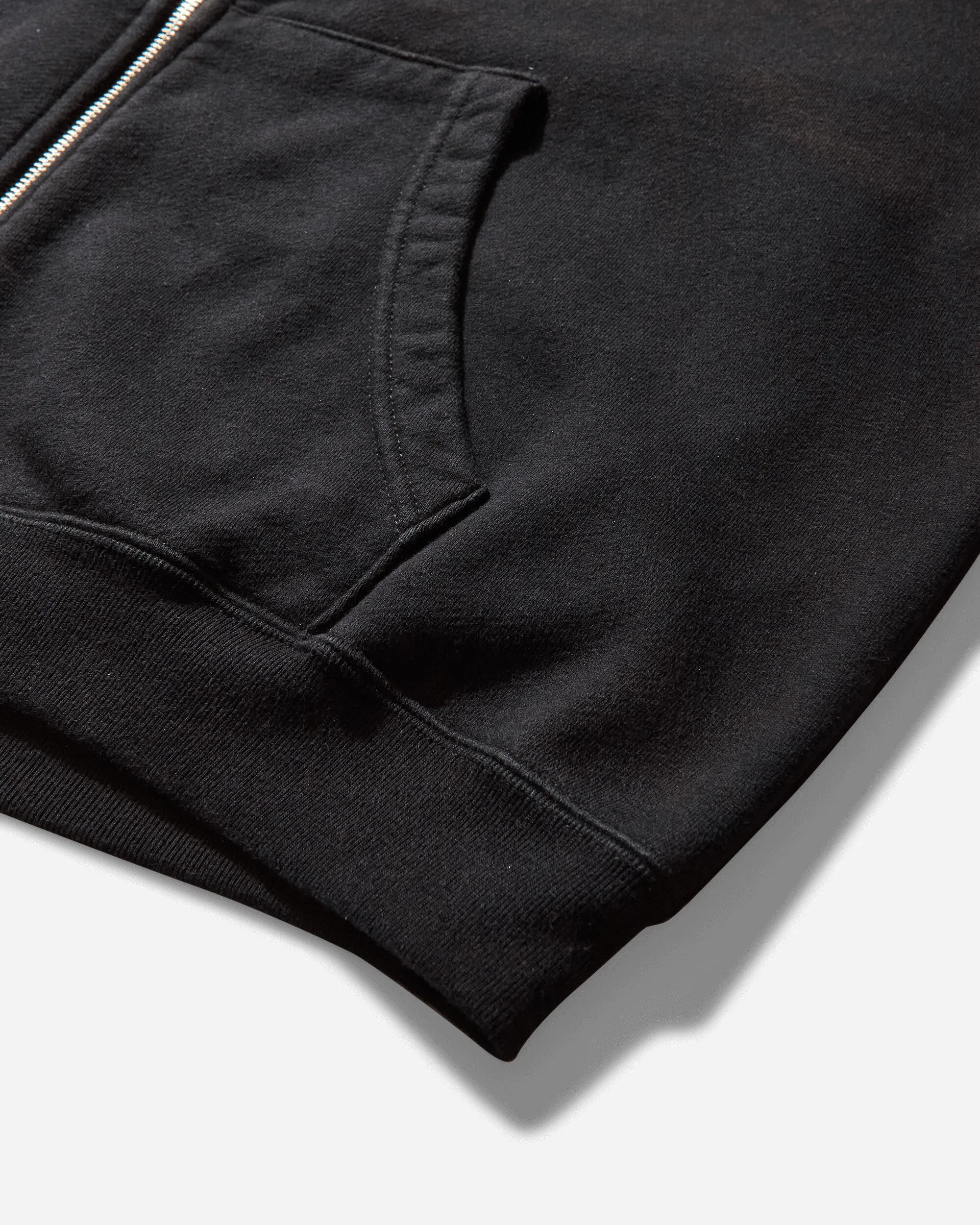 Men's Camo Face Full Zip Hoodie Black