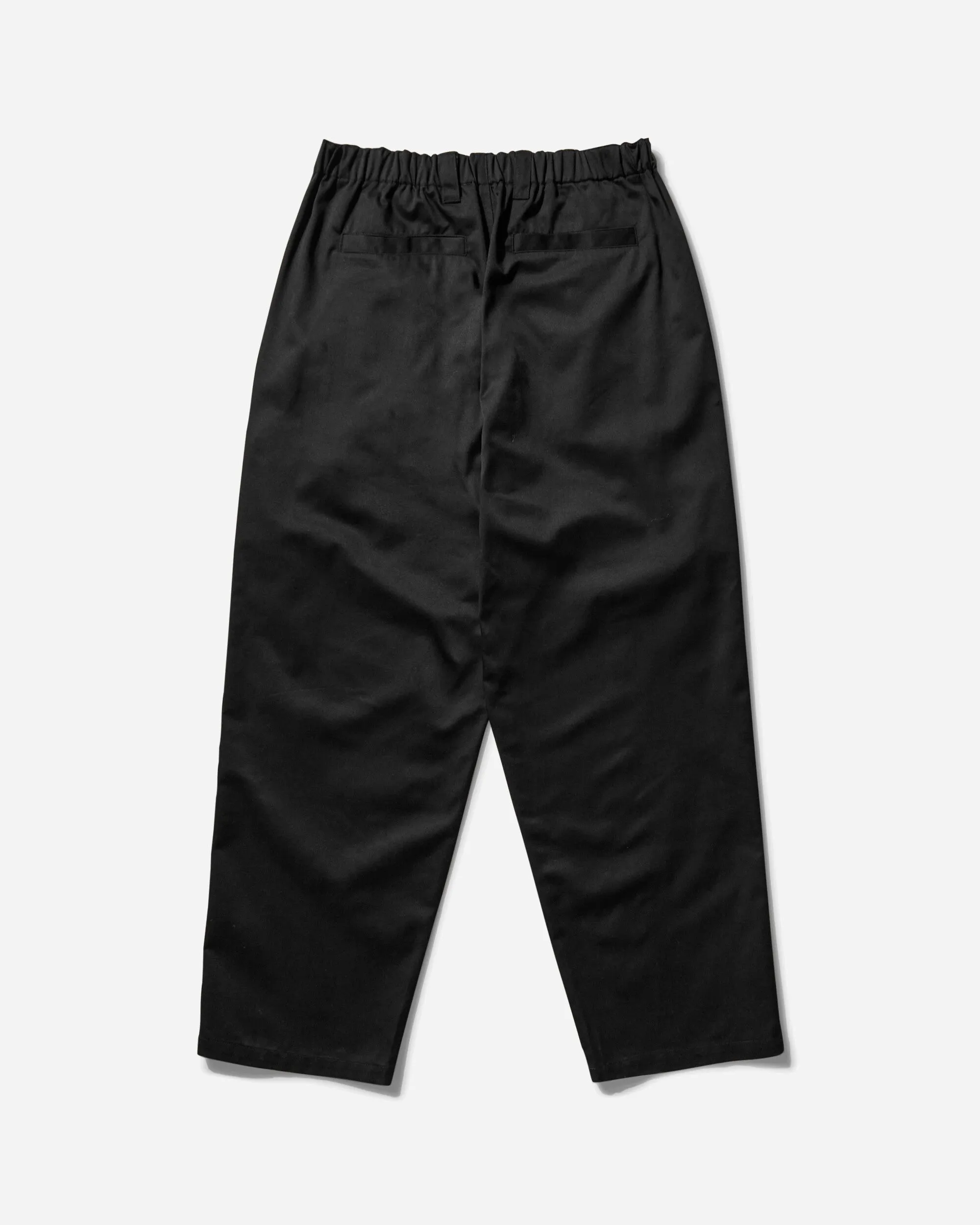 Men's Elastic Waist Baggy Pants Black