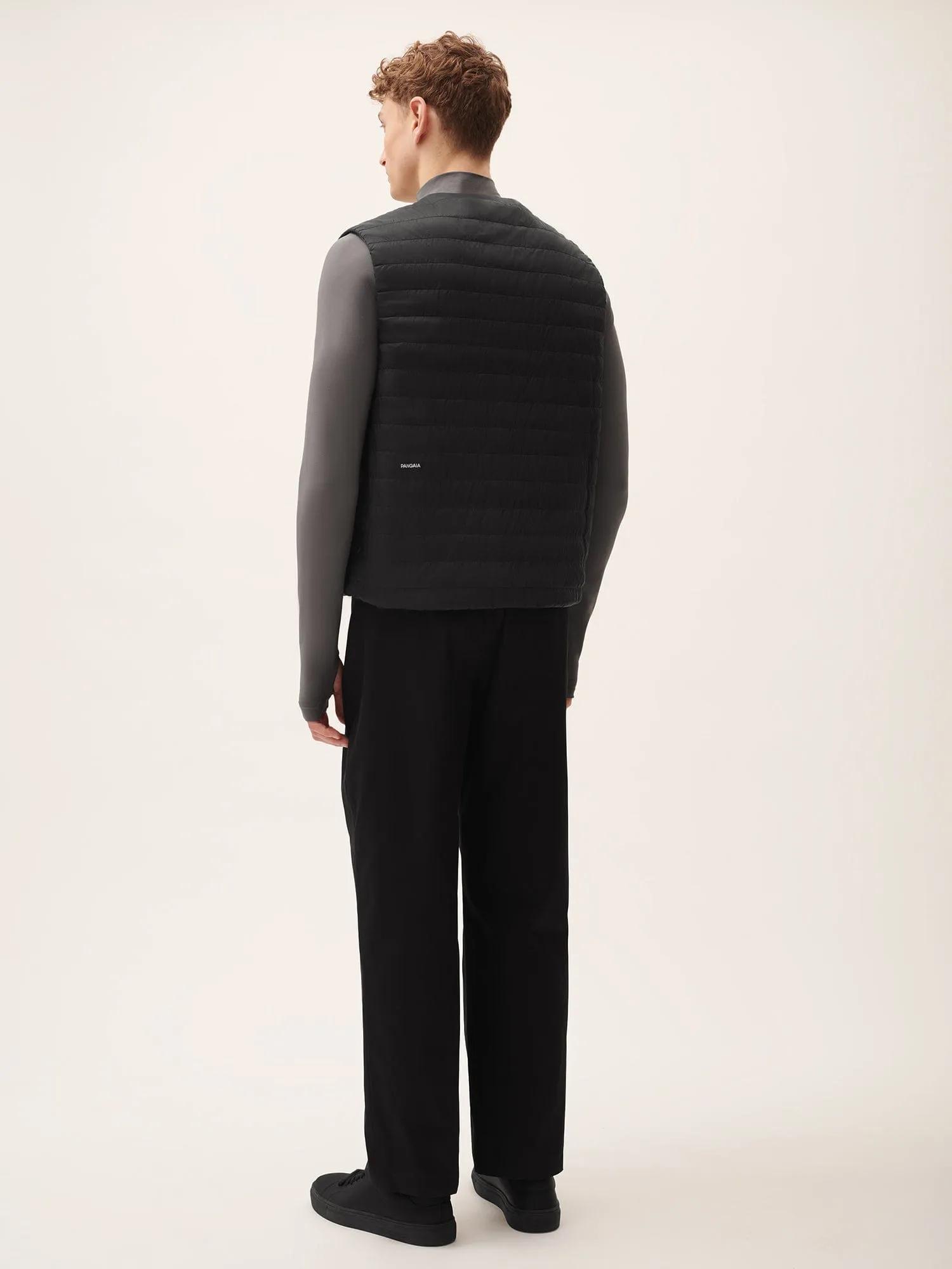 Mens Flower-Warmth Lite Gilet—Black