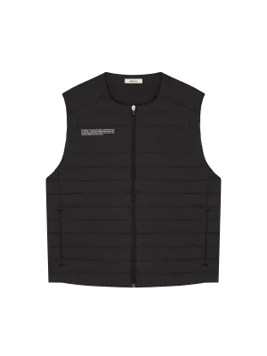 Mens Flower-Warmth Lite Gilet—Black