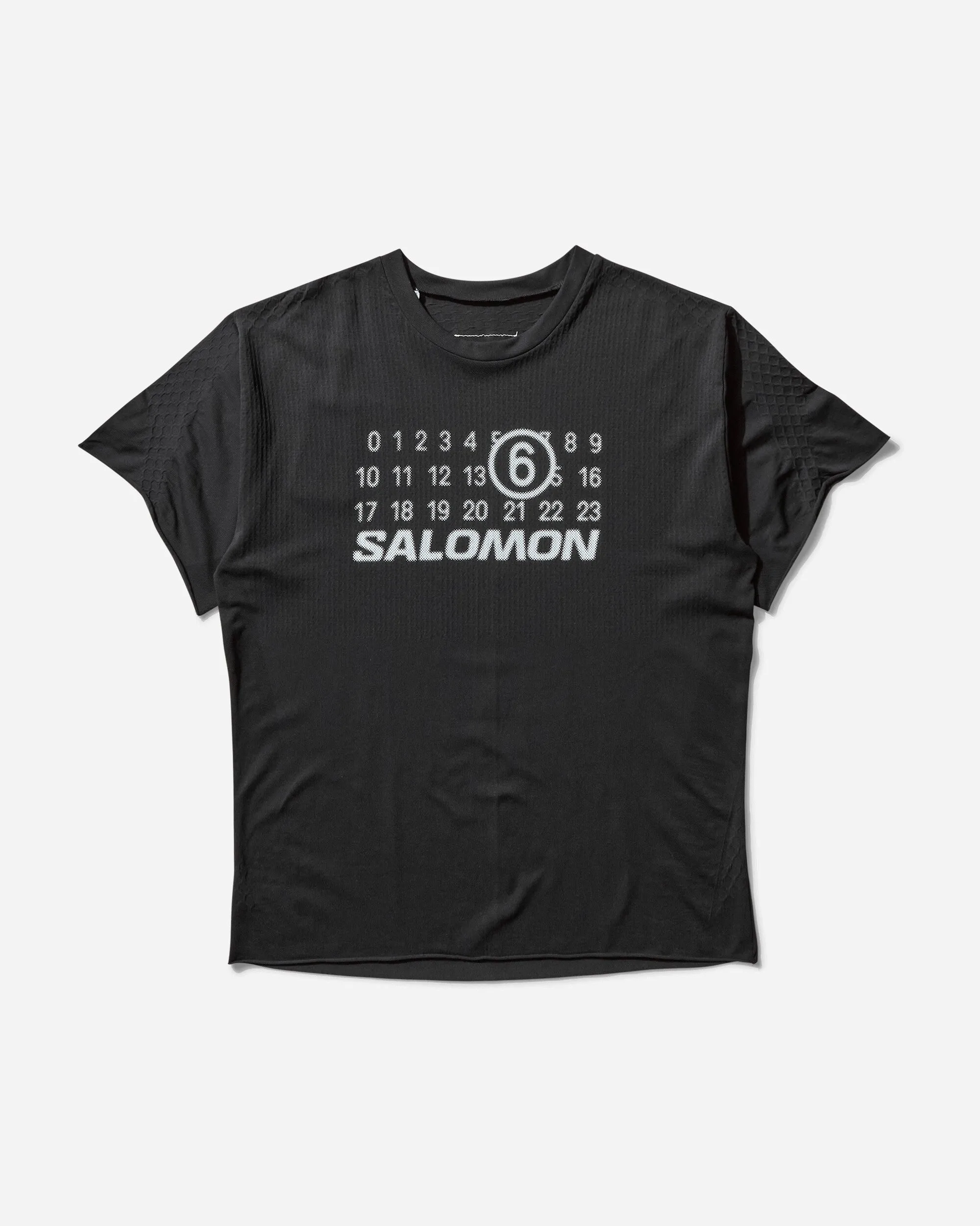 Men's Salomon Seamless T-Shirt Deep Black