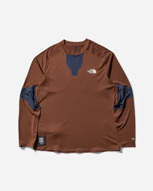 Men's Undercover Soukuu Hike Perforated Longsleeve Top Graphite / Potting Soil