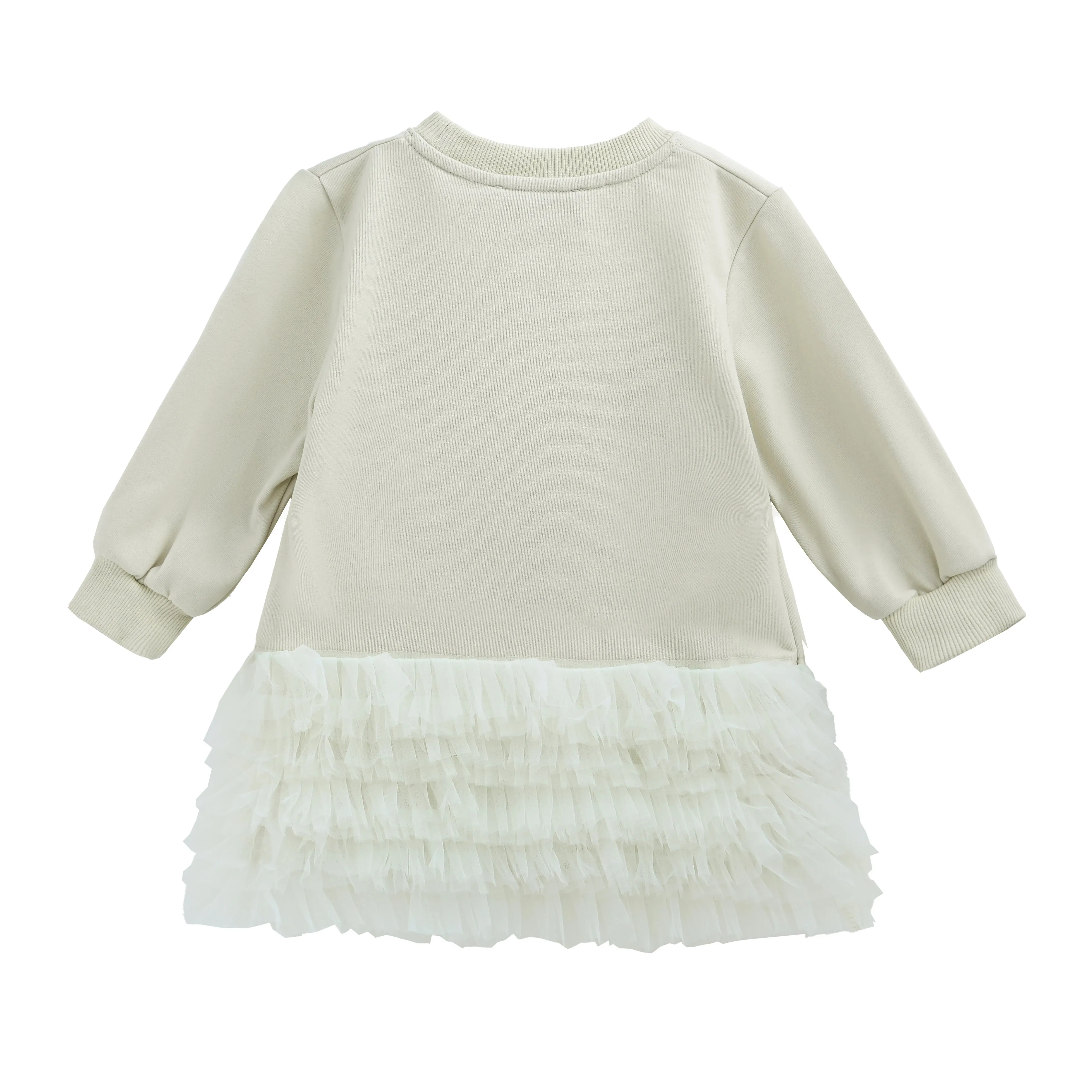 Mist Ruffle Ribbon Dress