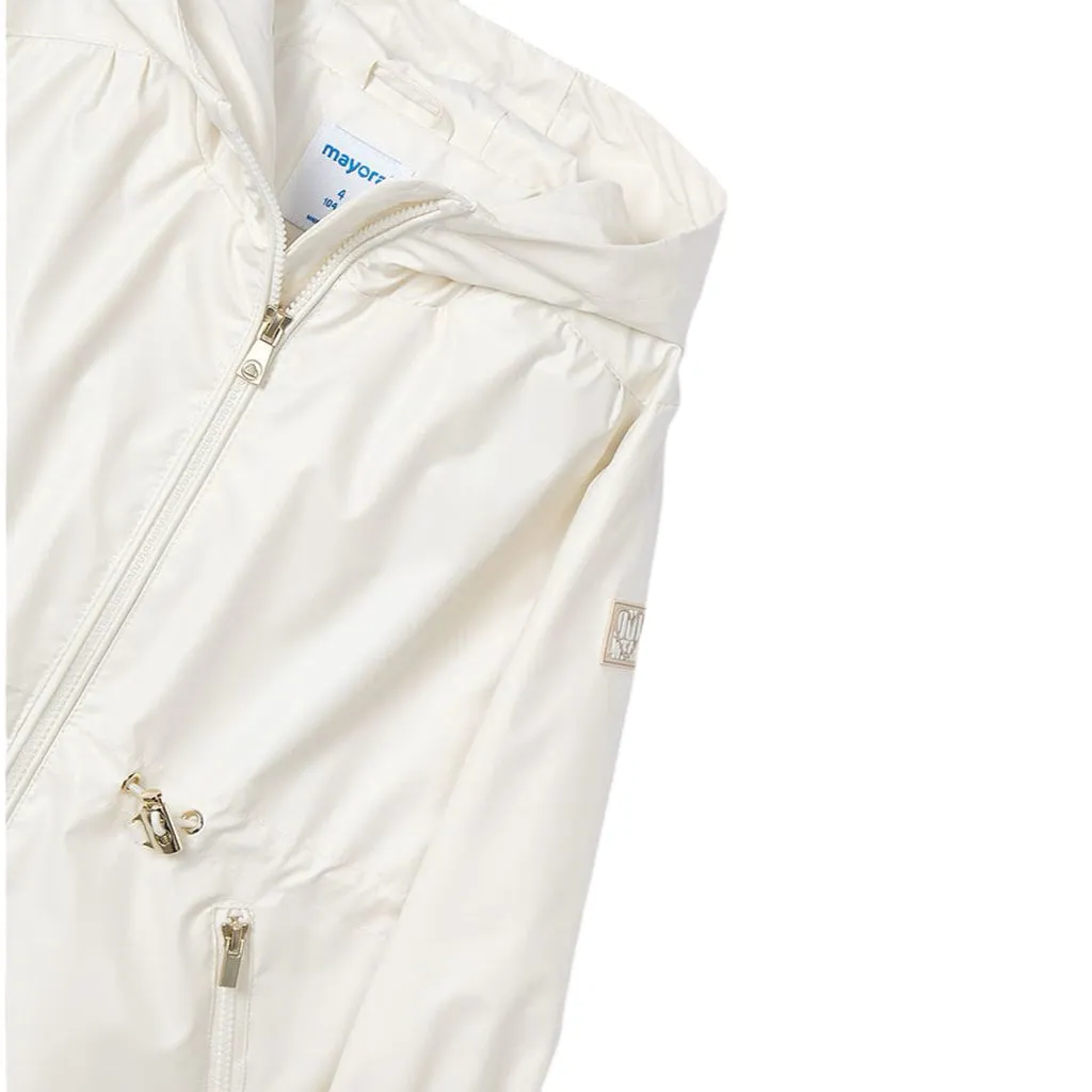 Natural Cream Windbreaker