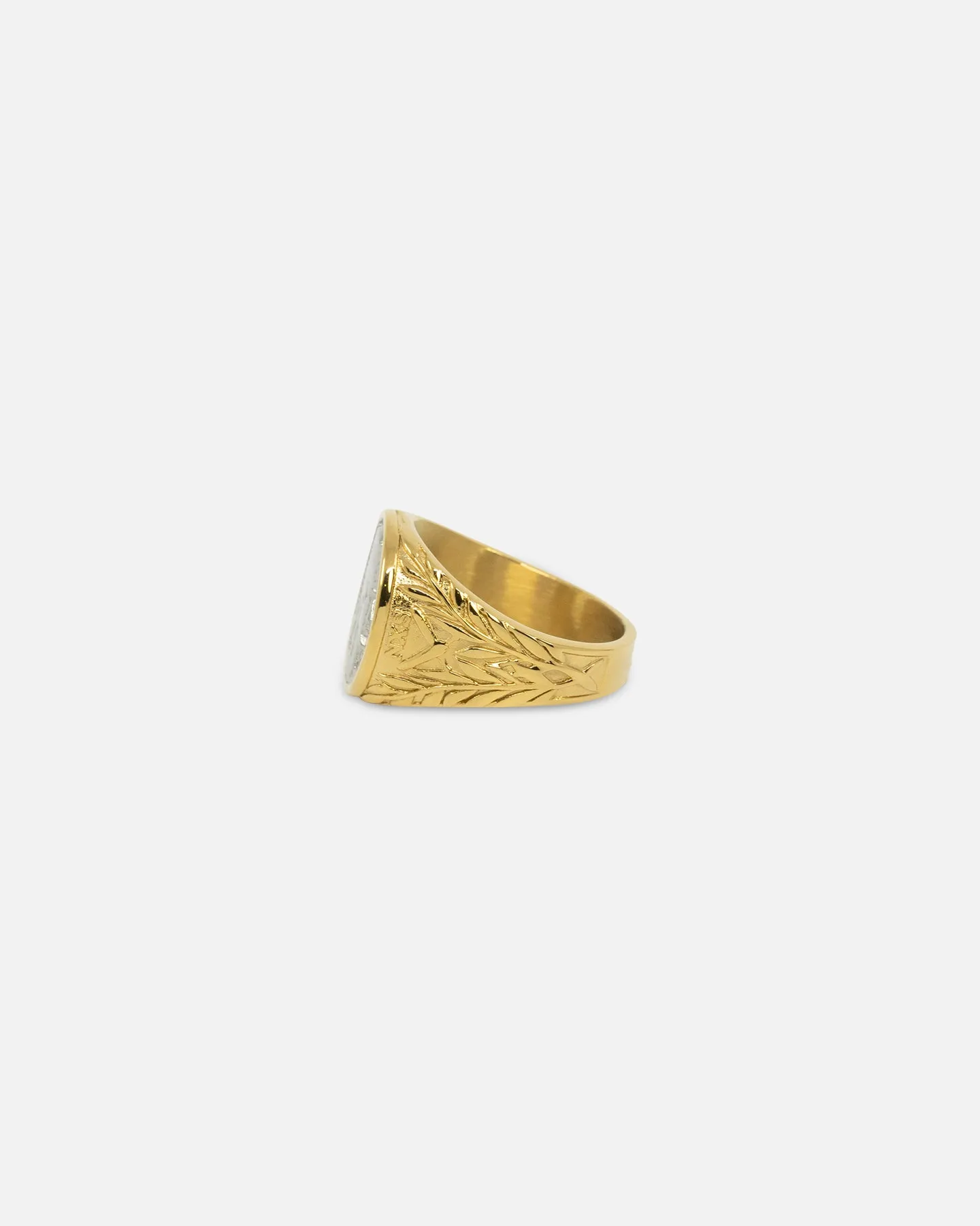 NXS Gladiator Ring Gold/White Gold