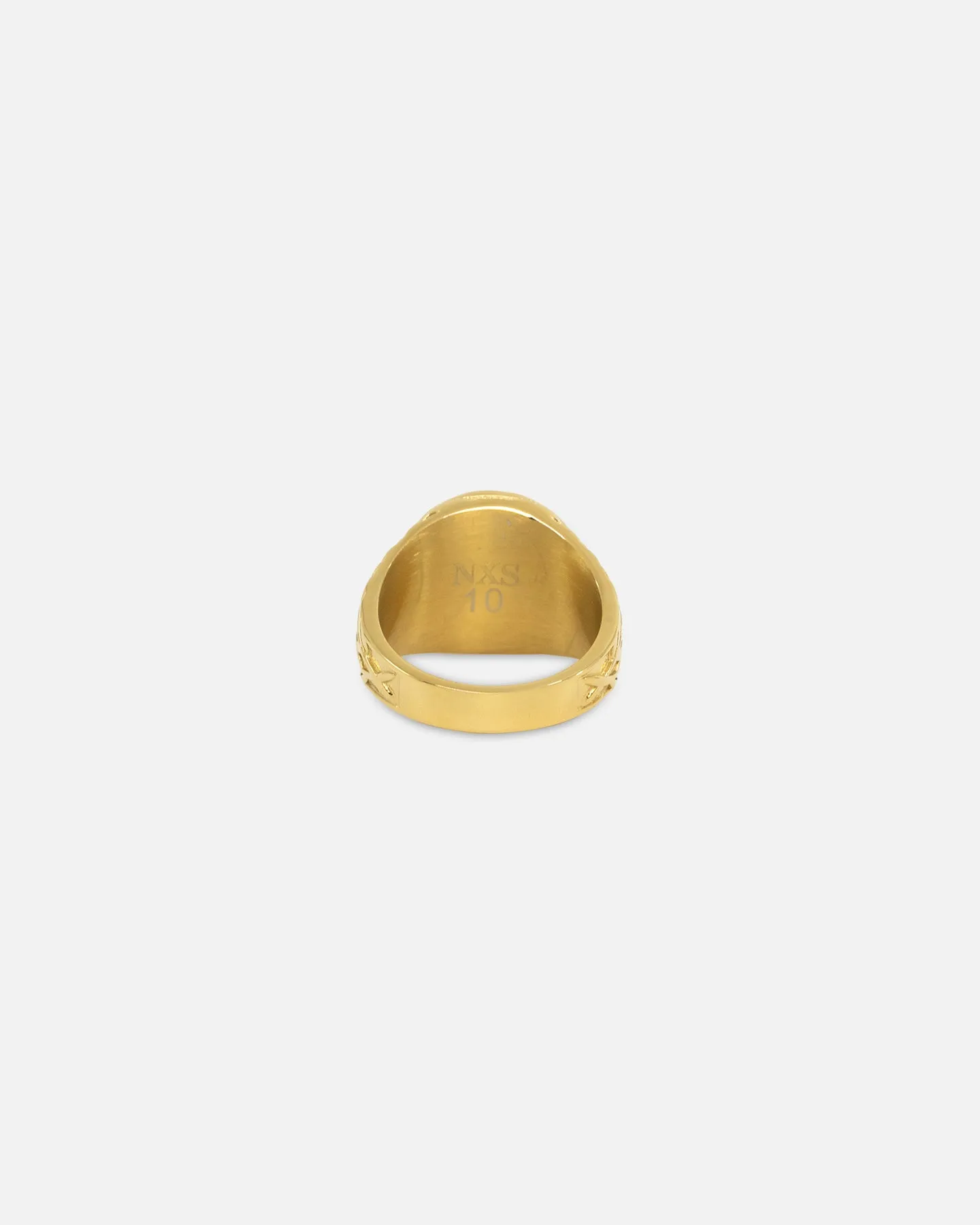 NXS Gladiator Ring Gold/White Gold