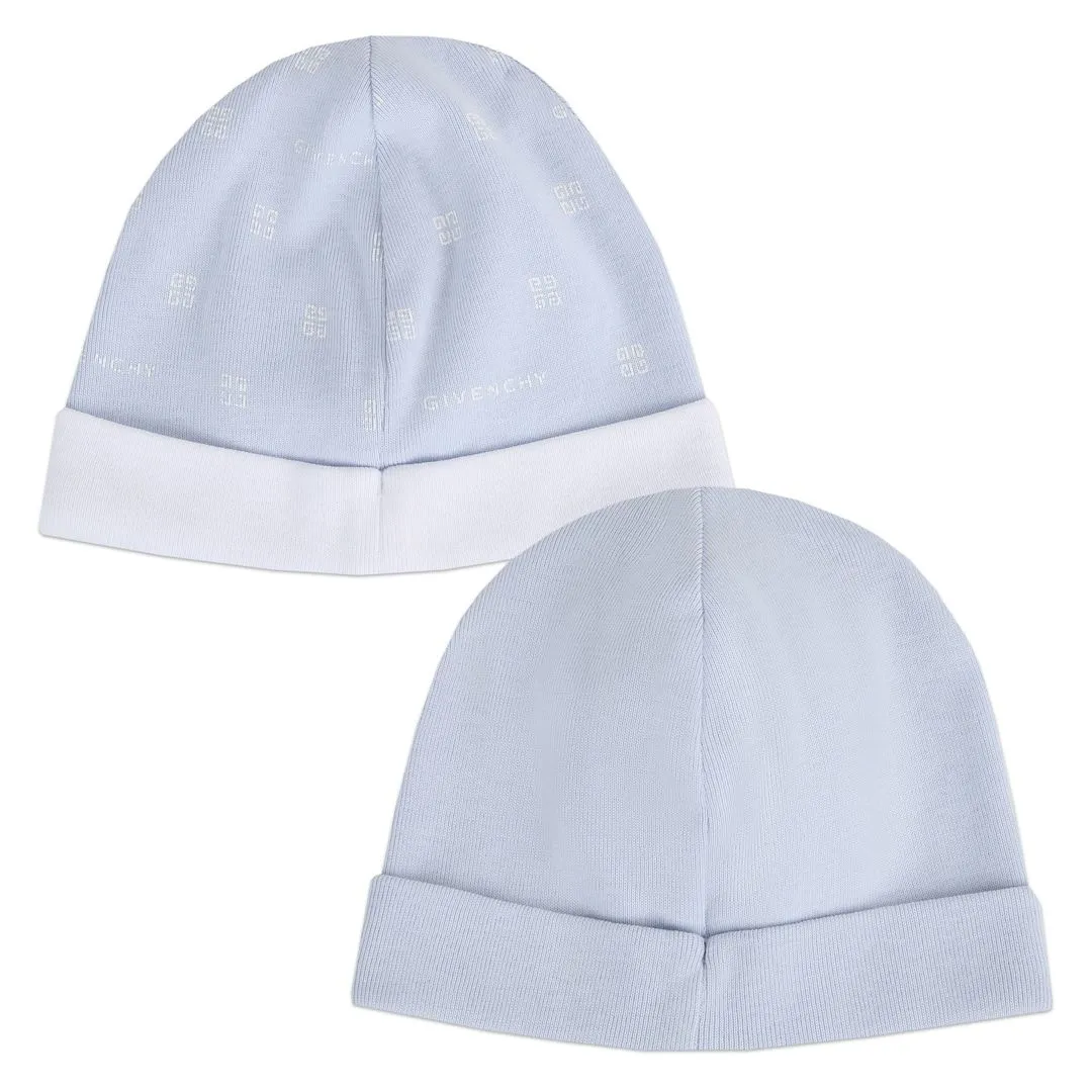 Pale Blue Pull On Hat
