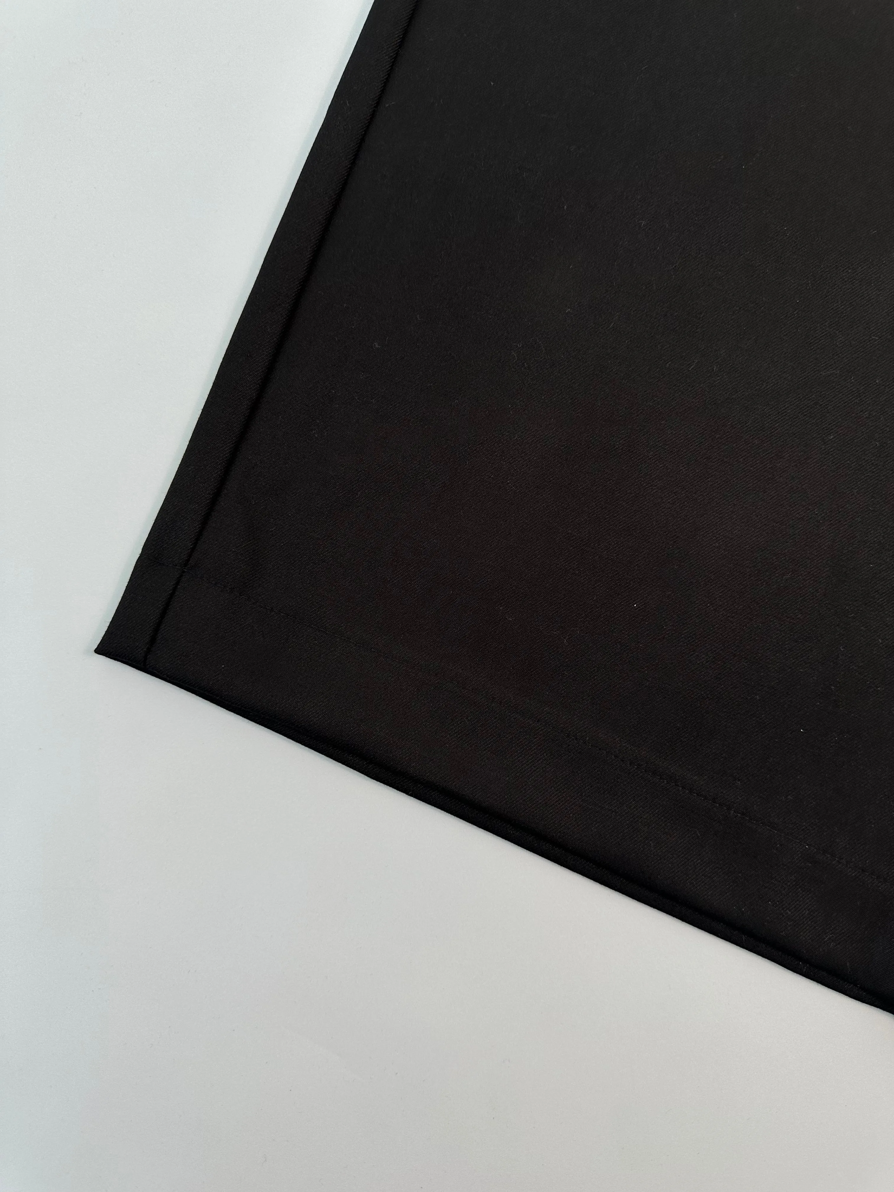 Pantalone Nero Over Con Coulisse E Vita Regolabile