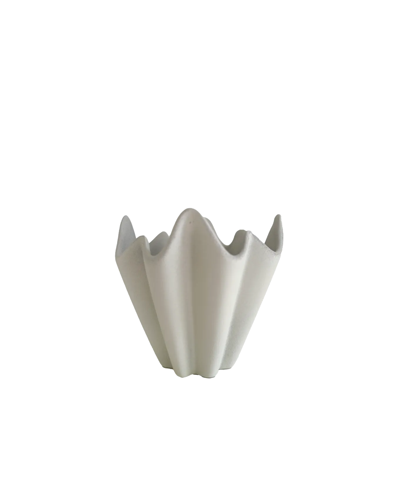 PETITE PLEATED VASE