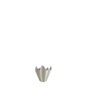 PETITE PLEATED VASE