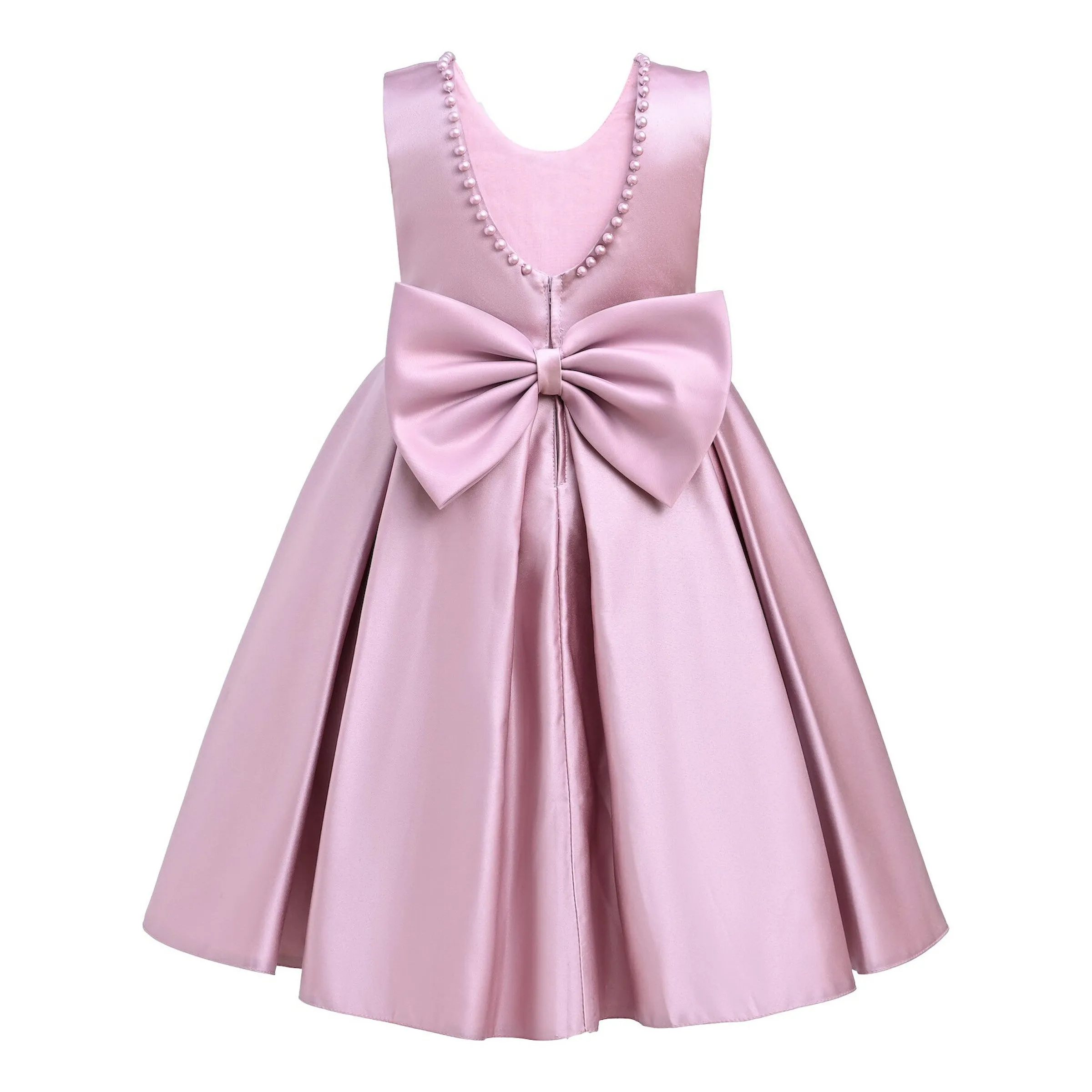 Pink Hampton Double Bow Dress