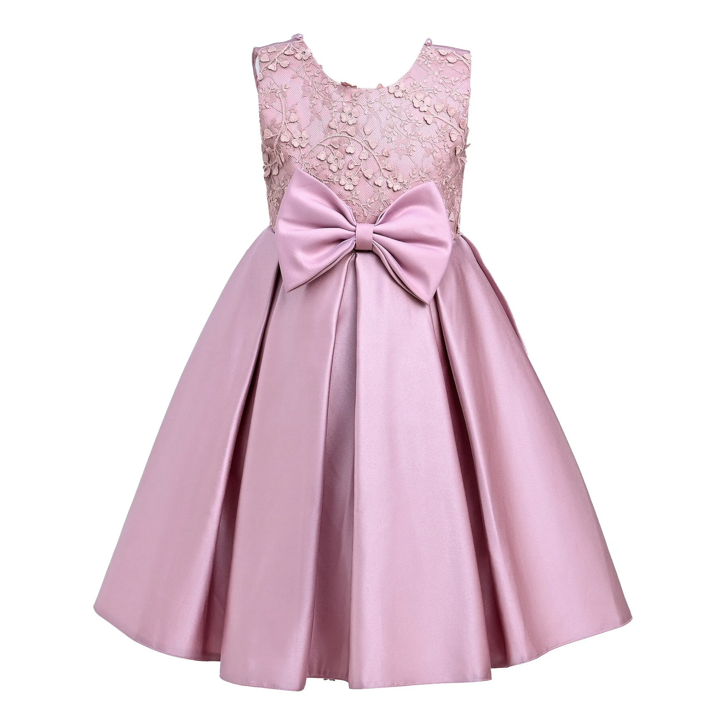 Pink Hampton Double Bow Dress