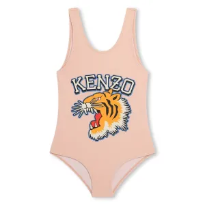 Pink Varsity Tiger Swimsuit