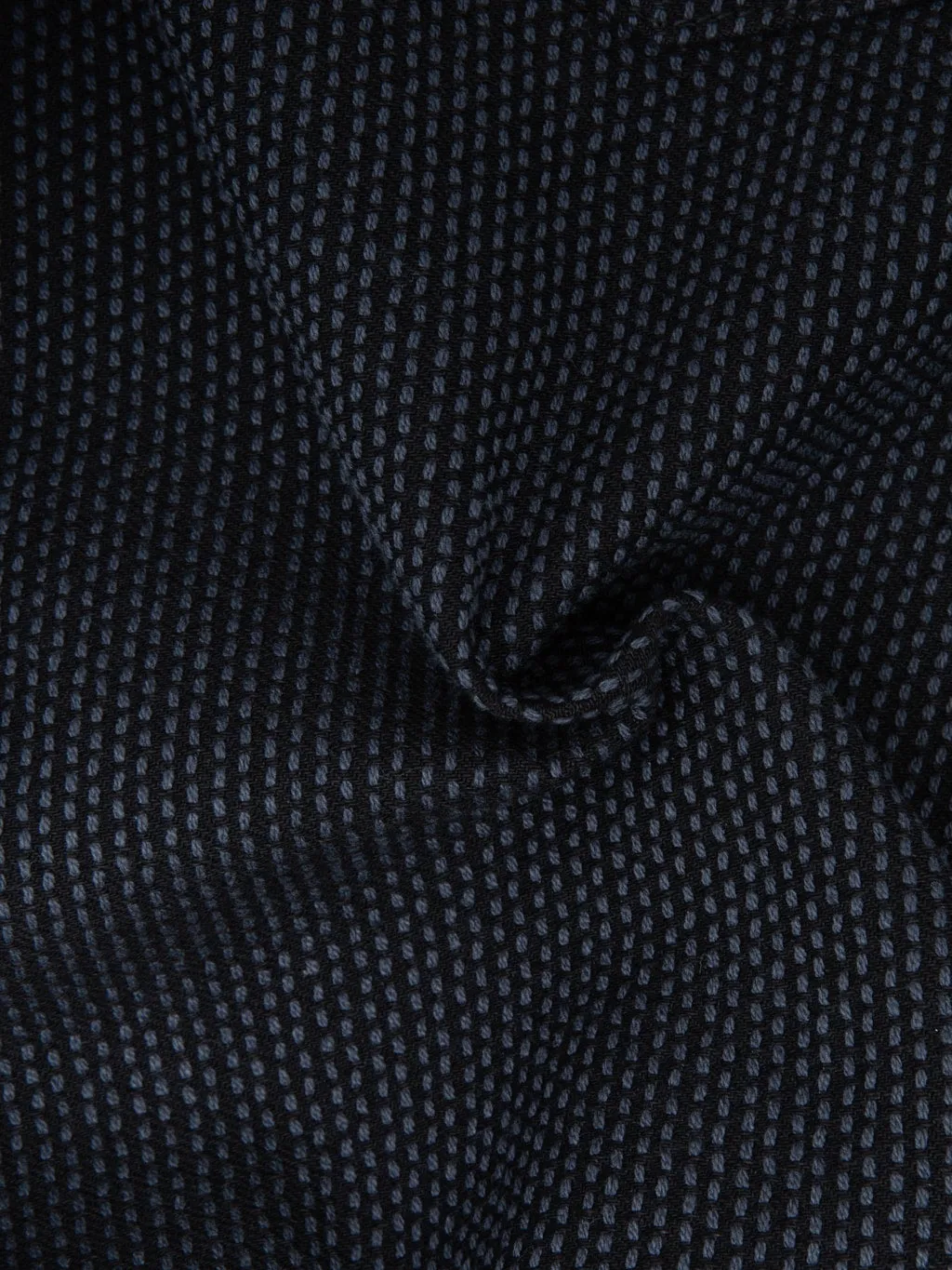 Pure Blue Japan 1170-1-BK Grey Black Sashiko Regular Straight Jeans