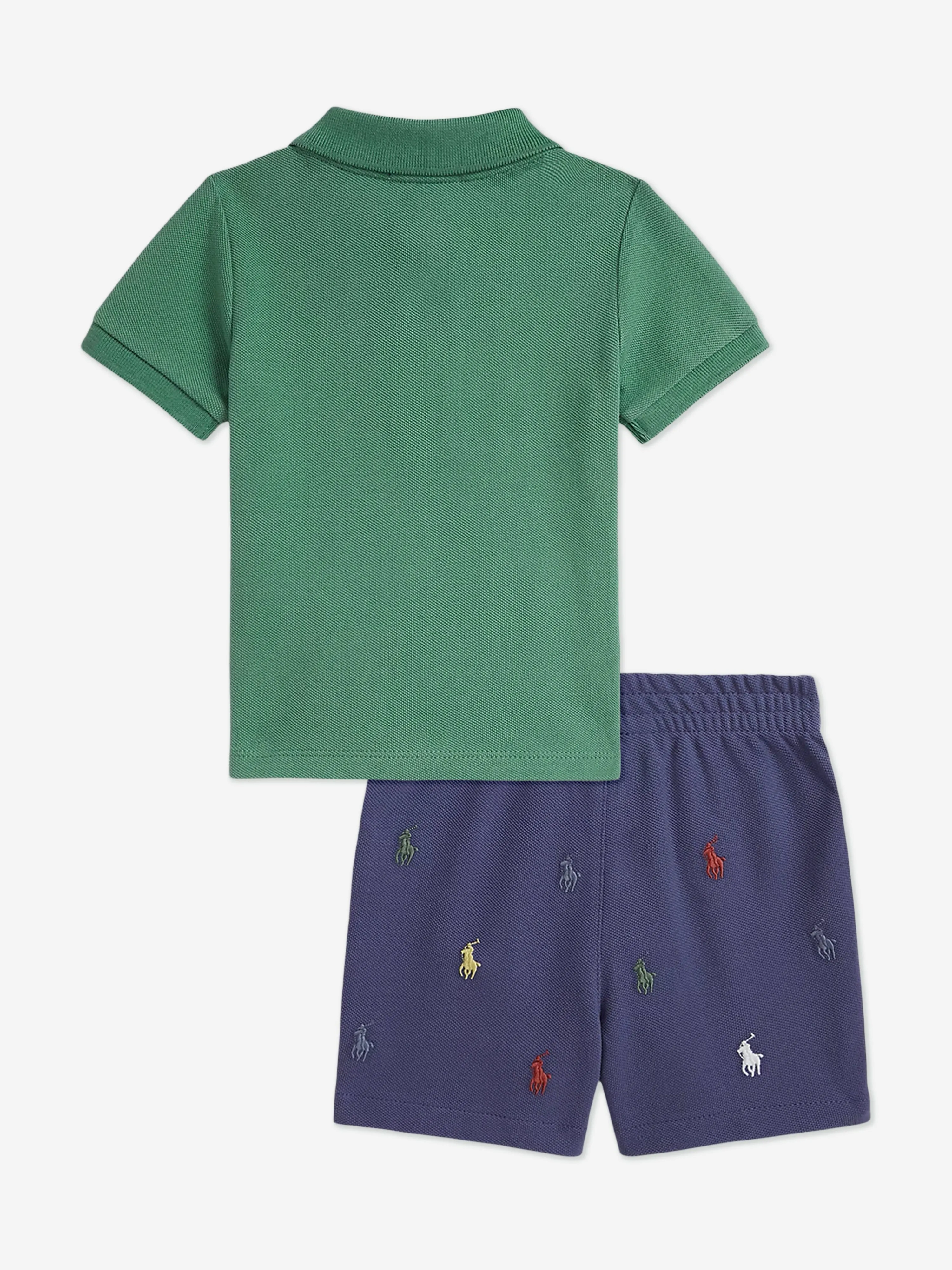 Ralph Lauren Baby Boys Short Set in Green