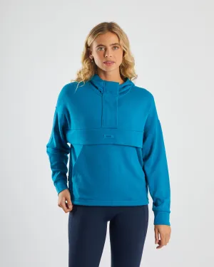 Rio Half Zip Marine Teal