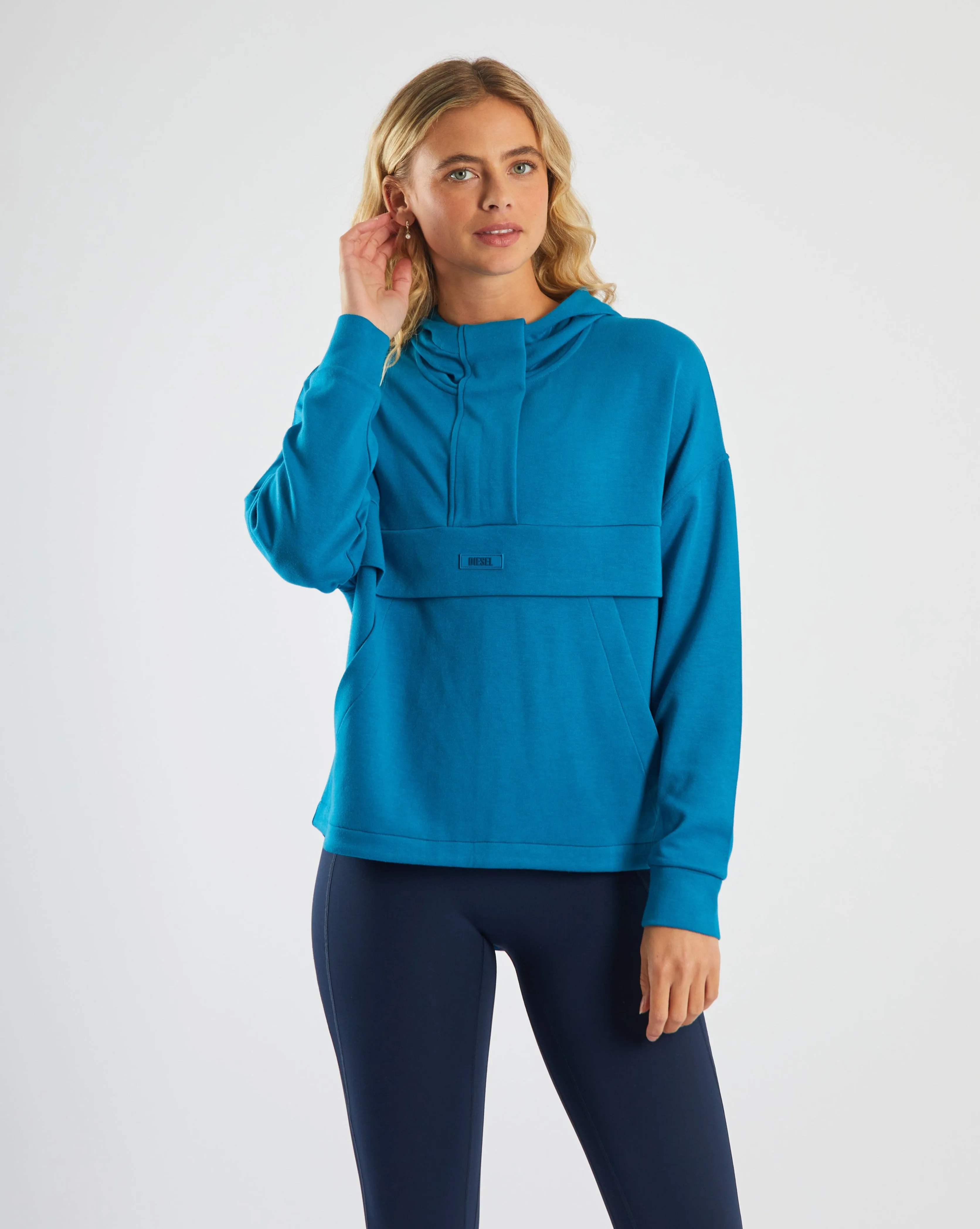 Rio Half Zip Marine Teal