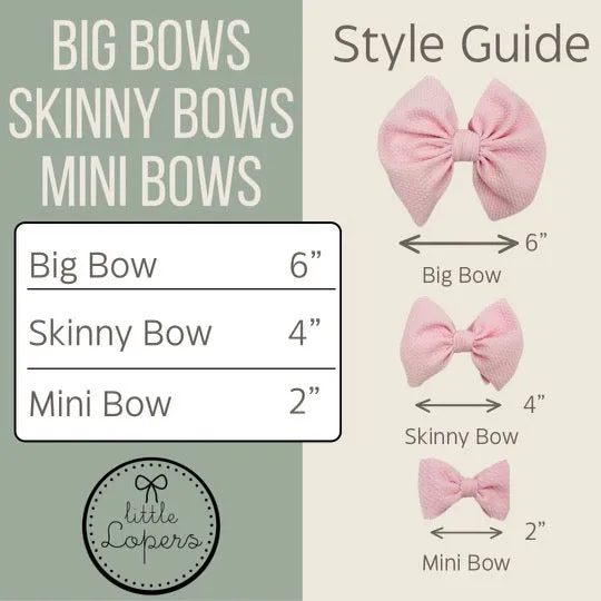 Rust Distressed Messy Bow