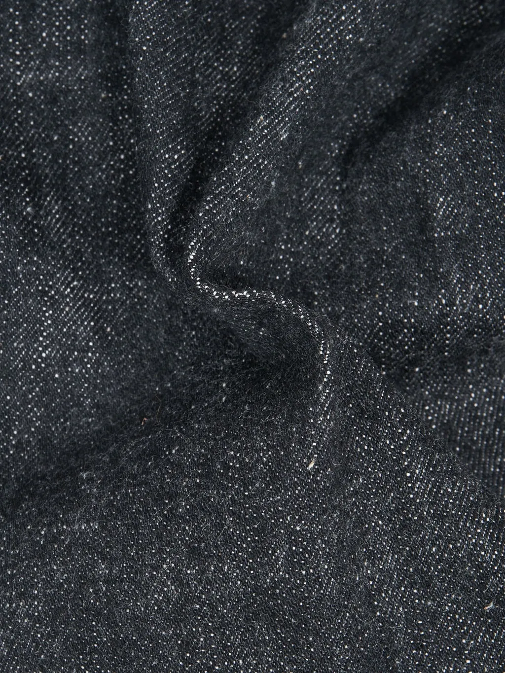 Samurai Jeans S211BK Koku-Benkei 17oz Slubby Black Relaxed Tapered Jeans