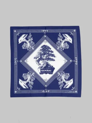 Samurai Jeans SJ-01 Bonsai Pattern Bandana Navy