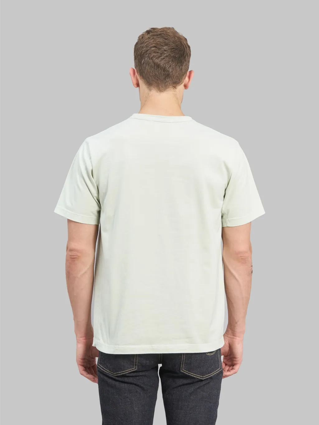 Seuvas Cotton Crew Neck T-Shirt Matcha