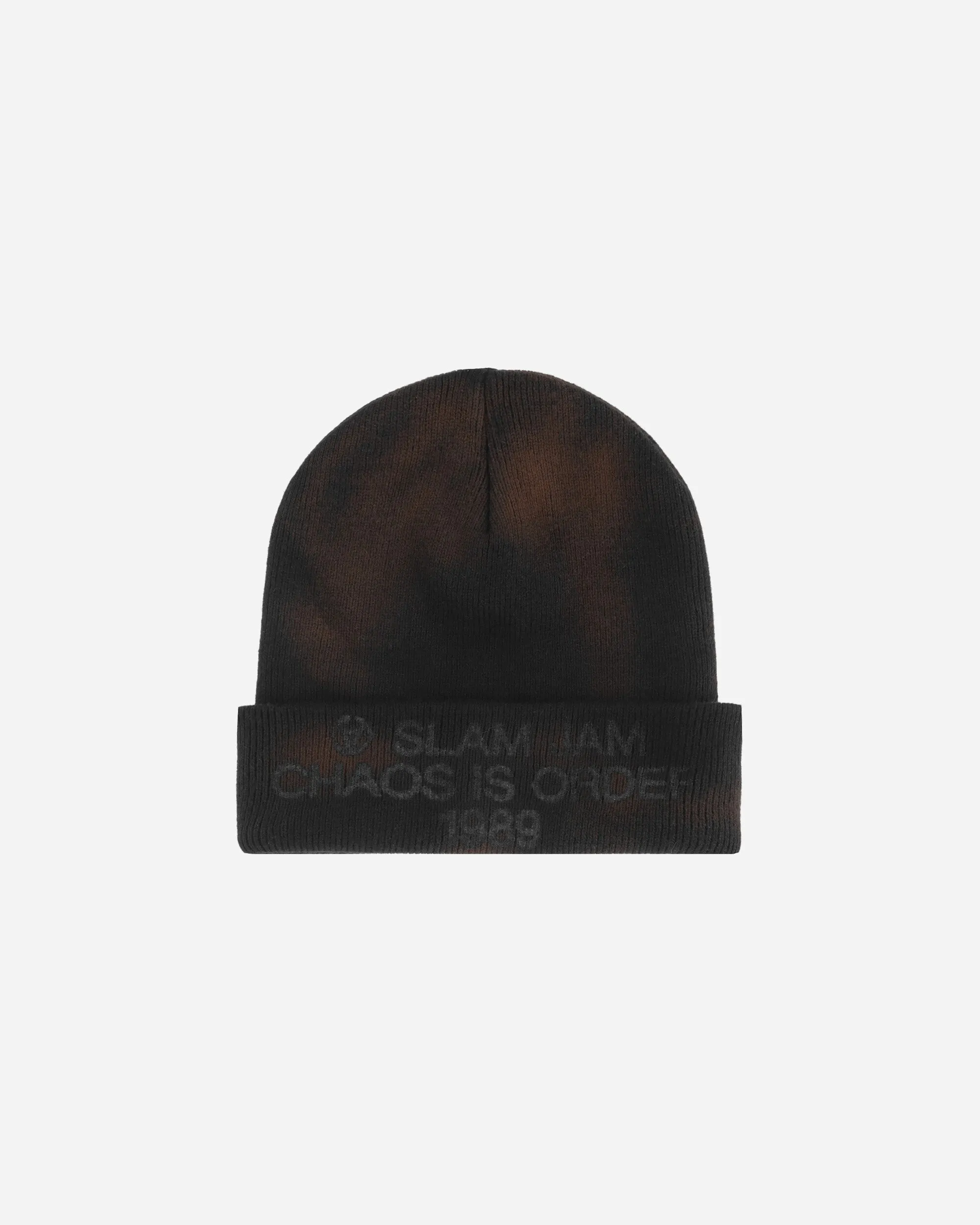 Slam Jam Acrylic Watch Hat Black