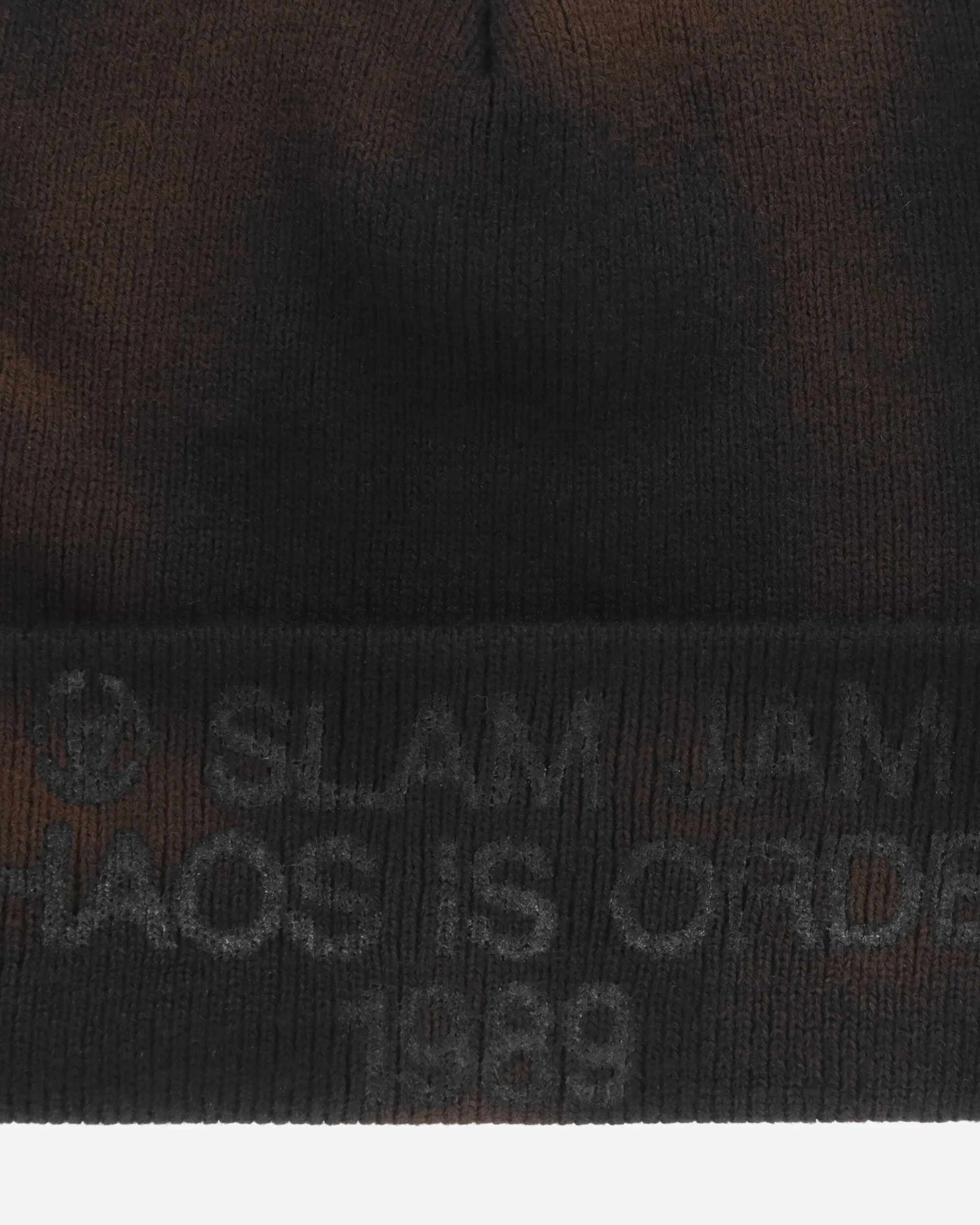 Slam Jam Acrylic Watch Hat Black
