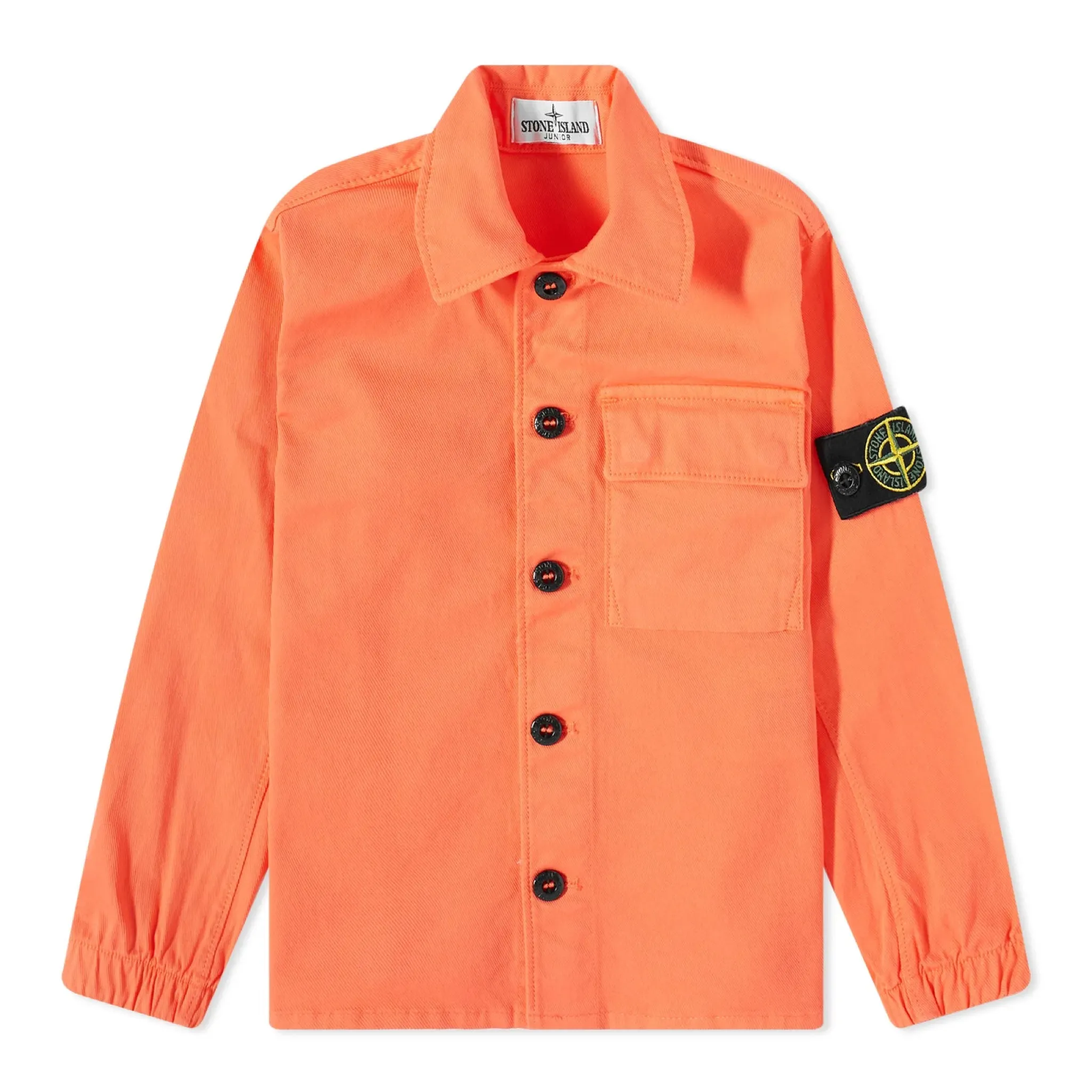 Stone Island Junior Canvas Overshirt