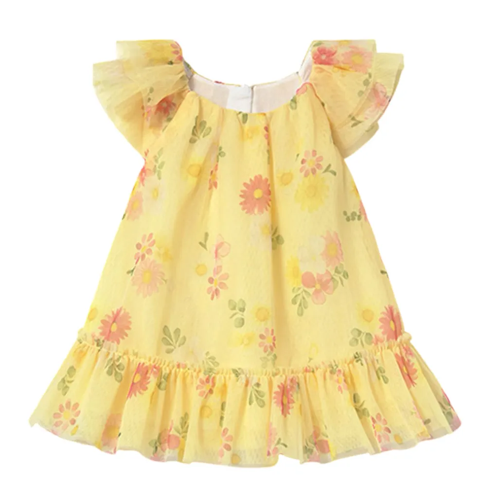 Sunflower Tulle Dress