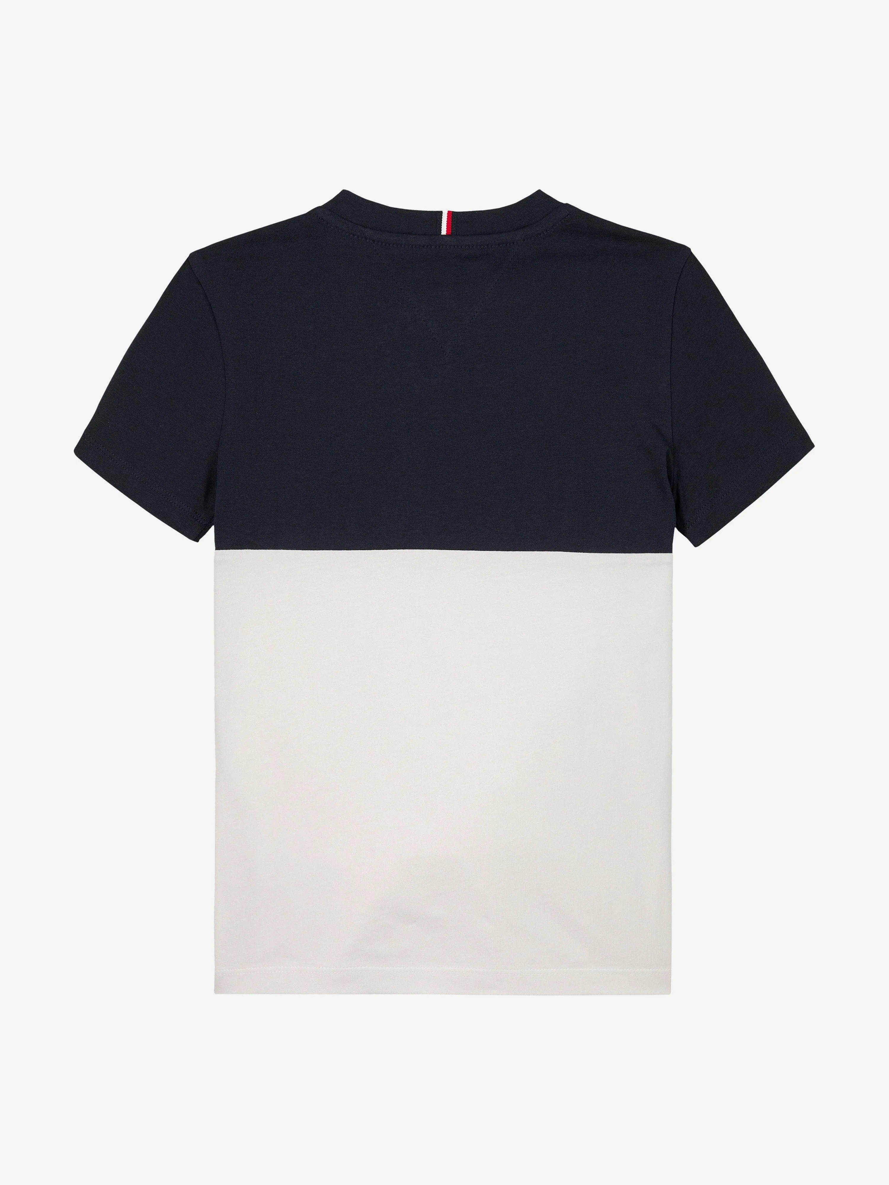 Tommy Hilfiger Boys Colourblock T-Shirt in Navy