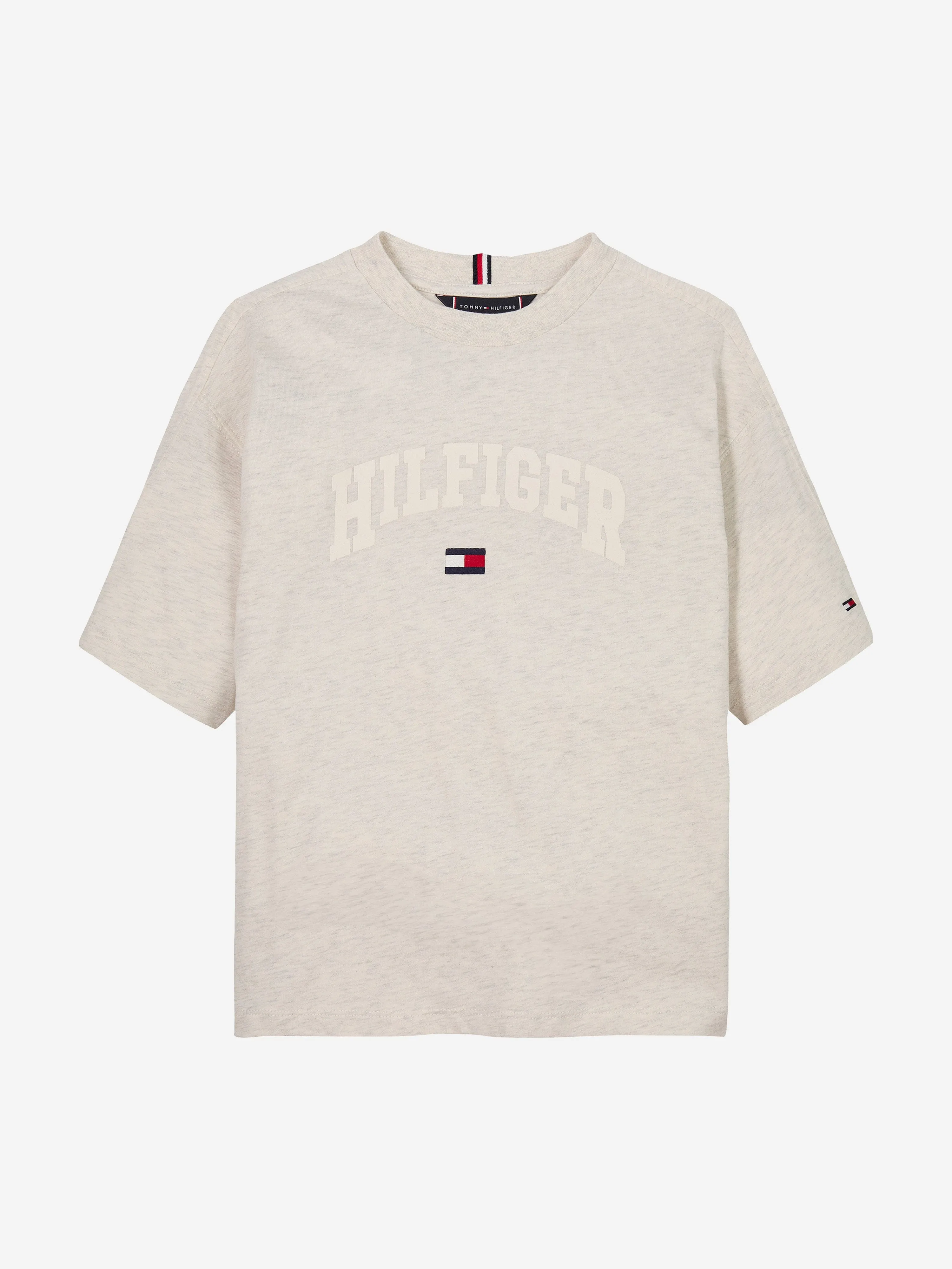 Tommy Hilfiger Boys Varsity T-Shirt in Grey