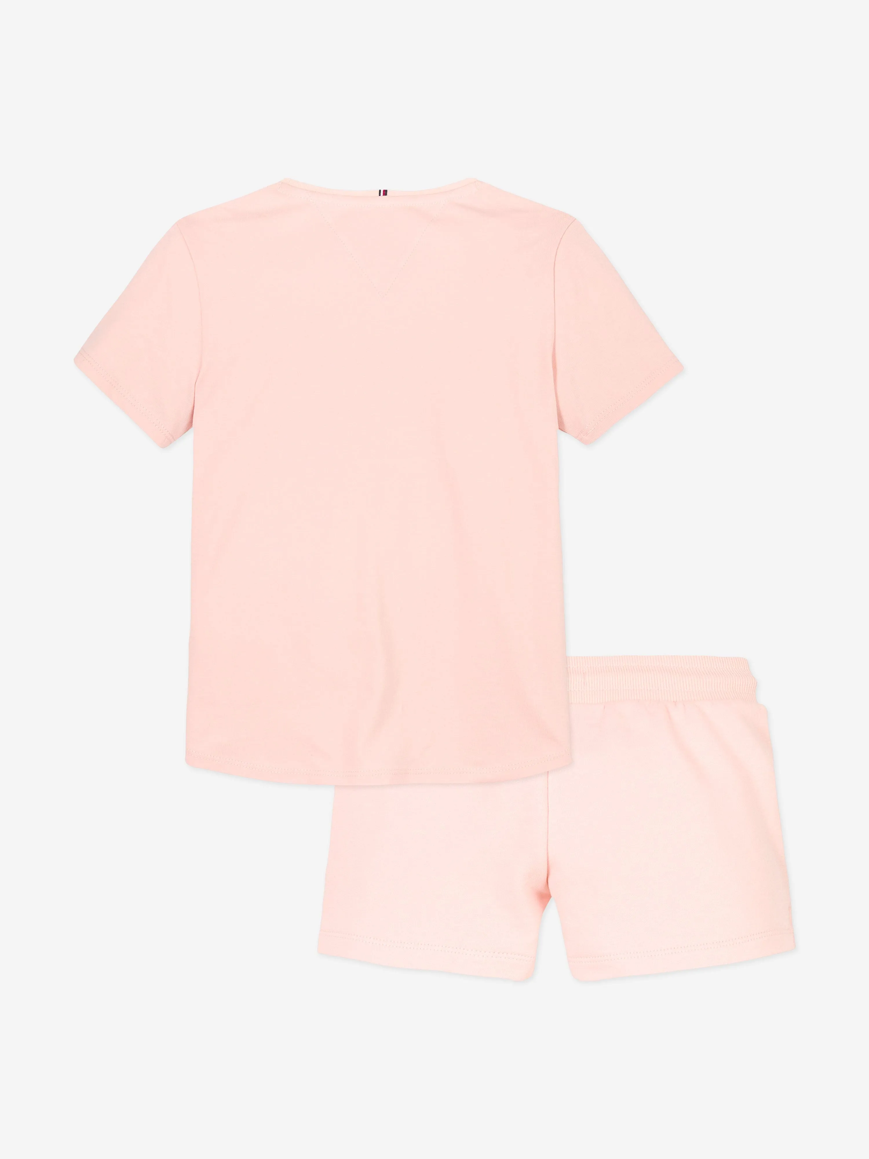 Tommy Hilfiger Girls T-Shirt and Shorts Set in Pink