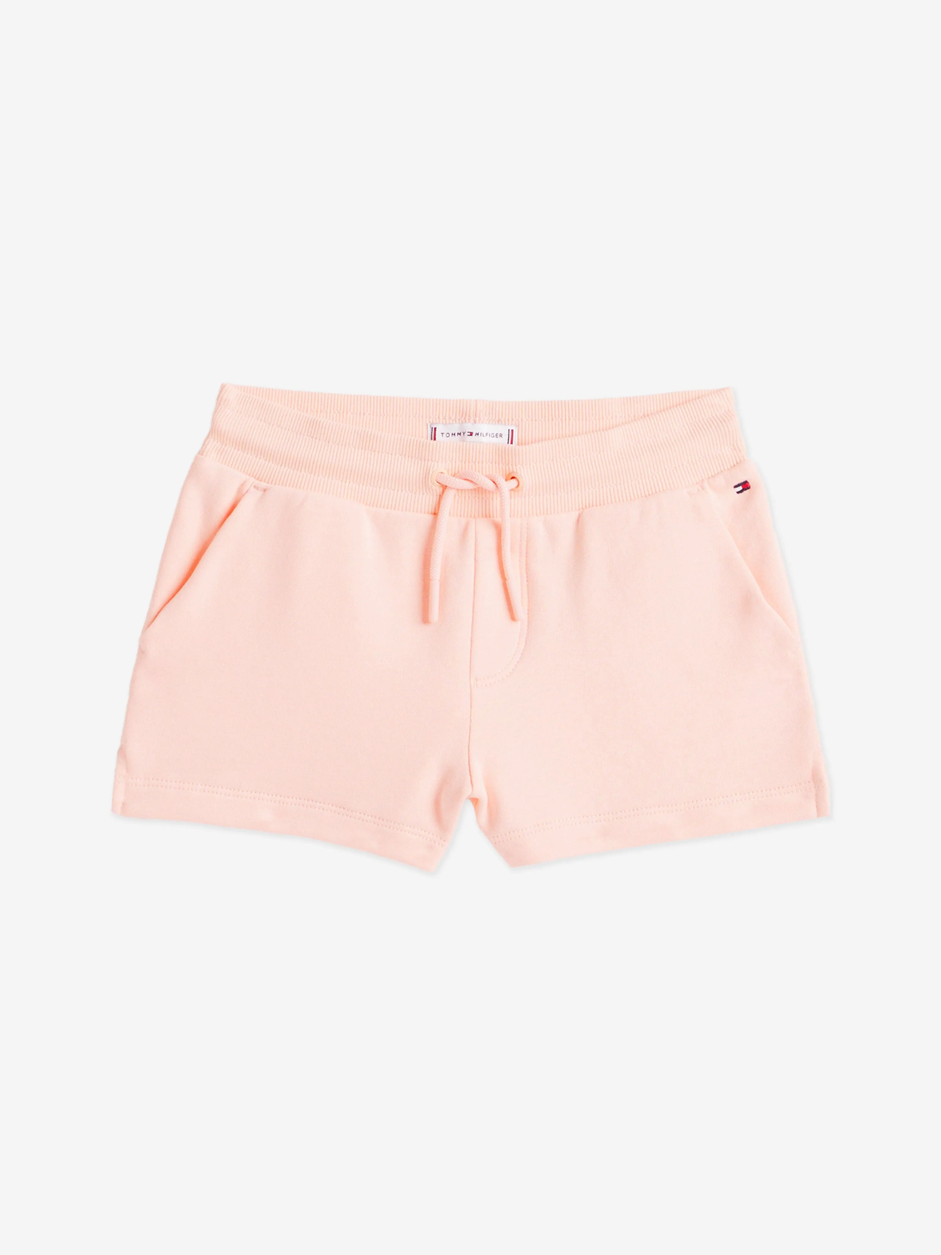 Tommy Hilfiger Girls T-Shirt and Shorts Set in Pink