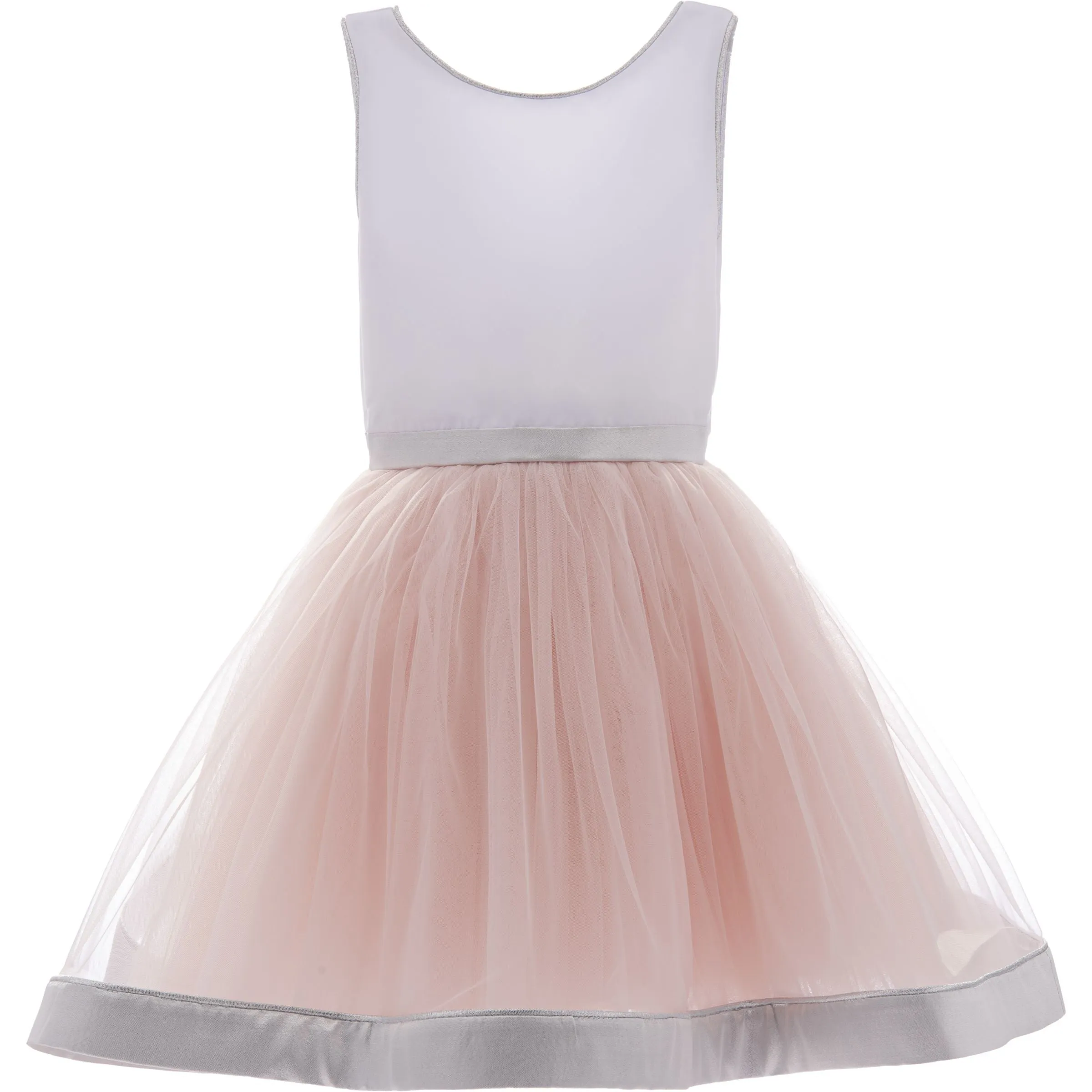 White Emory Bow Dress