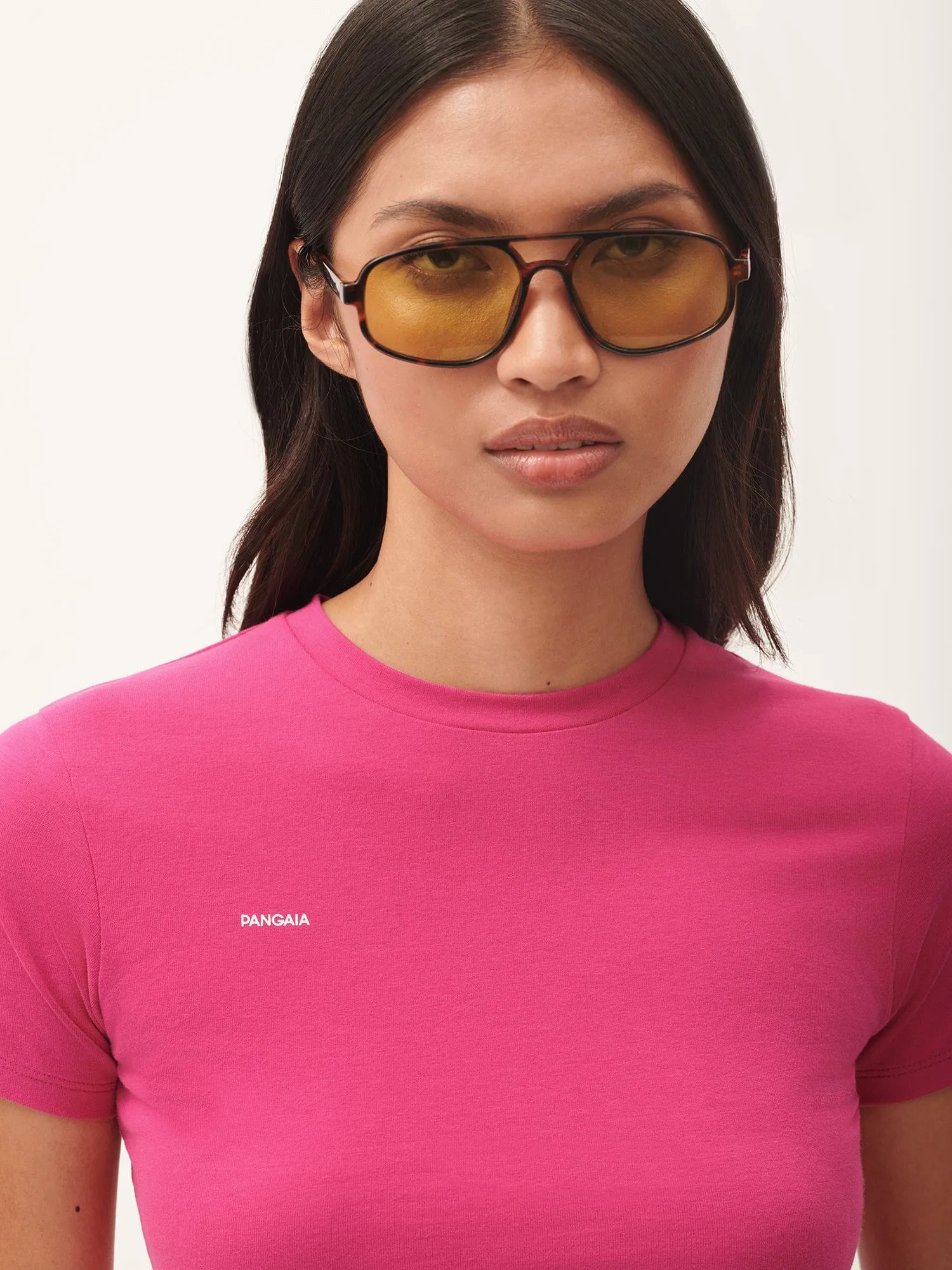 Womens 365 Cotton-Stretch T-shirt—Howlite Pink